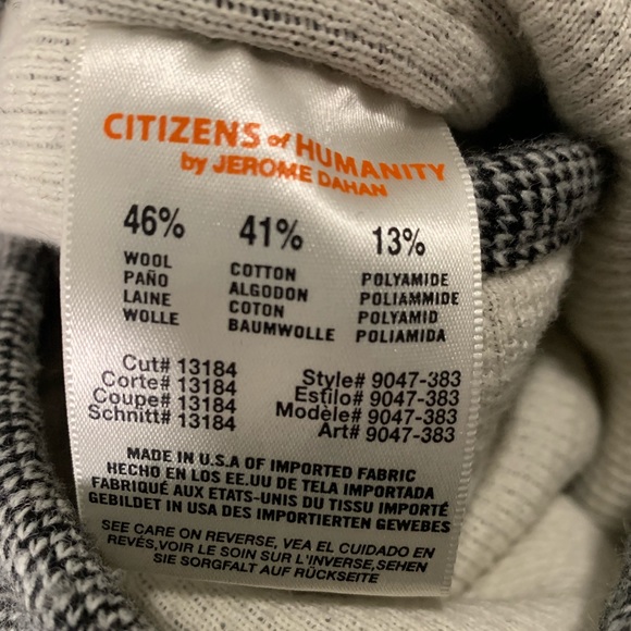 Citizens of Humanity Wool Jacket, XS - Picture 5 of 5